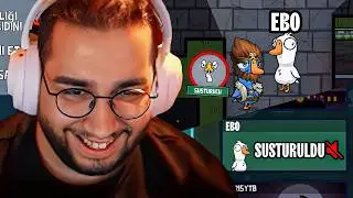 KATİL ROLÜ BÖYLE OYNANIR ! | EKİP İLE GOOSE GOOSE DUCK @Ebonivon