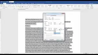 Adjusting Line Spacing in Word 2016 for PC