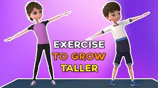 STRETCHING EXERCISES TO GROW TALLER | Kids Exercise