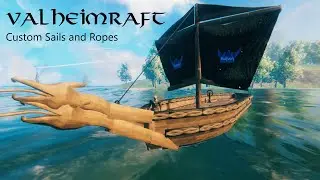 ValheimRaft Sails and Ropes