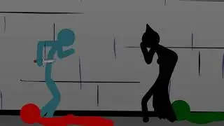 Muggers - Batman Stick Figure Animation - Adobe Flash/Animate CC Animation