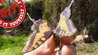 Incredible Epoxy Butterfly Hairpin🦋 DIY