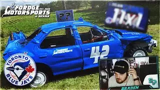BLUE JAYS THEMED DERBY ROOF SIGN! (Full Design Time-Lapse)