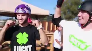 ЛУЧШИЕ трюки на САМОКАТЕ 2108
