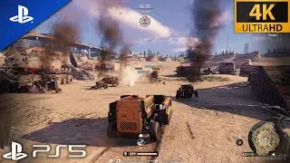 (PS5) CROSSOUT - Patrol (PvE) Gameplay Walkthrough [4K 60FPS] - No Commentary