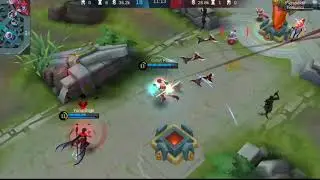 MOMENT KETIKA Mobile Legends - Chou Nendang Hayabusa, Be like :3
