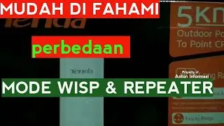 PERBEDAAN MODE WISP DAN REPEATER | TUTORIAL DAN INFORMASI WIFI