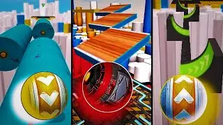 GyroSphere Trials hardest level 48to49 vs GyroSphere Ball Balancer 3D