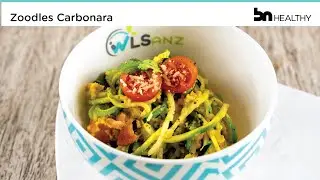 Zoodles Carbonara - Bariatric Recipes