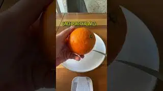 Portakal kabuğundan mum #shorts