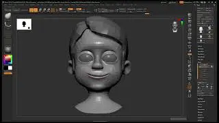 3) ZBrush 2023.2.1 - Crating animation layers
