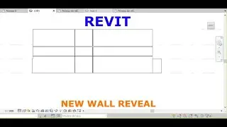 How to create new wall reveal in revit