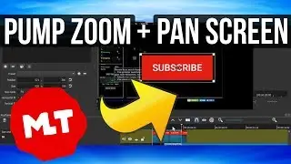 Shotcut Pumping Zoom and Multi-Pan Complex Animations using Simple Keyframes