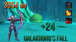 +24 Galakrond’s Fall | MM Hunter M+ | 192K DPS | WoW Dragonflight 10.2