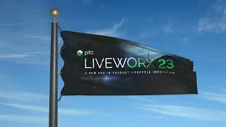 Flag of PTC PTC LiveWorx 2023 logo