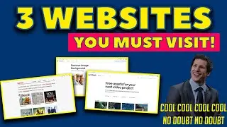 3 MUST VISIT Websites for Graphic Designers and Editors!