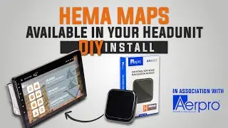 Aerpro Head Unit DIY Install with Hema Maps Module