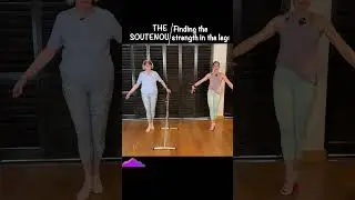 Working on the Soutenou helps strengthen our legs and give us amazing stability and balance POWER!