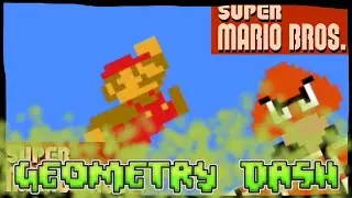 SUPER MARIO DASH! Mario in geometry dash By Groose22 | Марио в ГЕОМЕТРИ ДЕШ! / уровень от Groose 22
