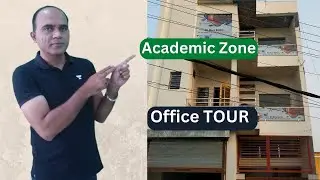 Full Office Tour of Academic Zone New Studio | Online Class Studio Setup | : Salinder Singh