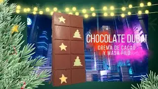 Chocolate Relleno de Crema de Cacao y Masa Filo (Dubai)