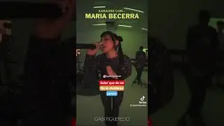 KARAOKE con... Maria Becerra en Ojalá (TikTok LIVE)