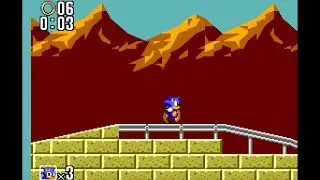 Sonic the Hedgehog 2 (Master System): Under Ground Zone Act 1 [1080 HD]