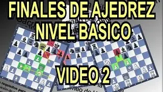 Finales de Ajedrez Nivel Básico 2: Mate de Rey y Torre contra Rey
