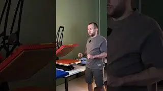 Отличный термопресс для DTF, сублимации. Стол поднимается сам🔥