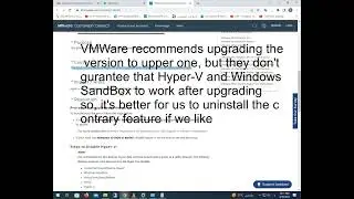 VMware Workstation and Device/Credential Guard are not compatible