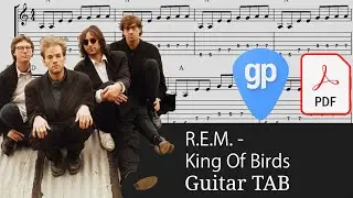 R.E.M. - King Of Birds Guitar Tabs [TABS]