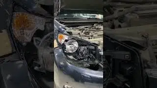 Toyota Land Cruiser Prado 150 - замена линз в адаптивной оптике