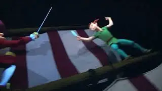 ピーターパン空の旅  東京ディズニーランド　4K   Peter Pan's Flight   Disneyland Tokyo Japan