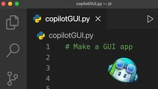 Can Github Copilot make a GUI app?