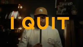 I'm quitting videography