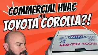 Commercial HVAC in a Toyota Corolla?