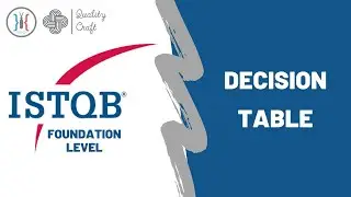 Decision Table | ISTQB FL 2018 Ch4