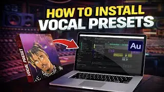 How to use Adobe Audition vocal presets (FREE EFFECTS)
