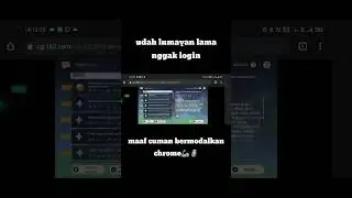 UDAH LAMA NGGAK LOGIN🗿 - 