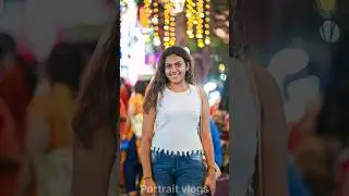 Random girl portrait photography | Pondy bazzar | #portraitphotography #streetphotography #shorts