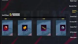 Amazing Rebate Is Again Back😍❤️PUBGMOBILE