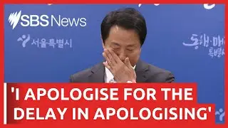 Seoul Mayor Oh Se-Hoon makes tearful apology over the fatal Halloween crowd crush | SBS News