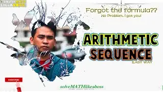 ARITHMETIC SEQUENCE | EXPLICIT FORMULA | NTH TERM | FASTEST WAY