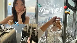 NYC intern diaries ⭐️ | moving to new york, settling into my apt, new life chapters