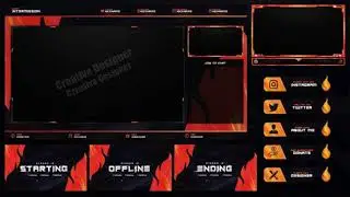 Twitch Stream Overlay || Mixer Overlays || Best Stream Overlays Design