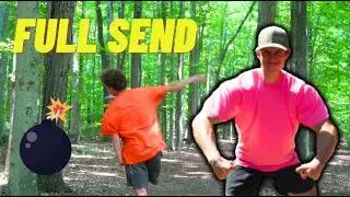 Destroying our bodies for content. MAX POWER Disc Golf Challenge