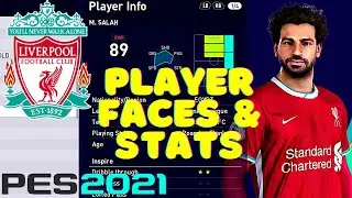 PES 2021 | Liverpool FC | Player Faces & Stats