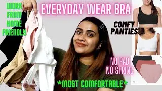 LINGERIE HAUL | Comfortable Daily Use Bra|  ONLY LINGERIE YOU NEED RIGHT NOW! Amazon Haul