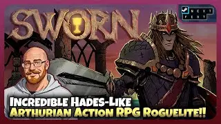 Up To 4-Player Co-Op In This Arthurian Version of Hades!! | SWORN