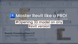 Opening 3D model in any Revit version | Autodesk Revit Tips and Tricks